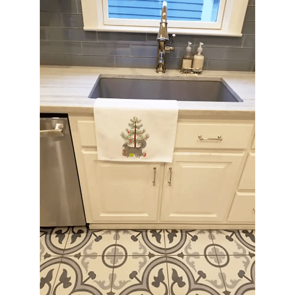 Somali Cat Christmas Kitchen Towel Set & Range: Meow-gical Deals! **product Description:** Get Ready to Infuse your Kitchen with Holiday - Estalios