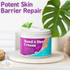 Next Gen U Cracked Hands & Heel Repair Cream - 8.5oz Ultra Moisturizing Formula for Extremely Dry and Sore Skin - Estalios