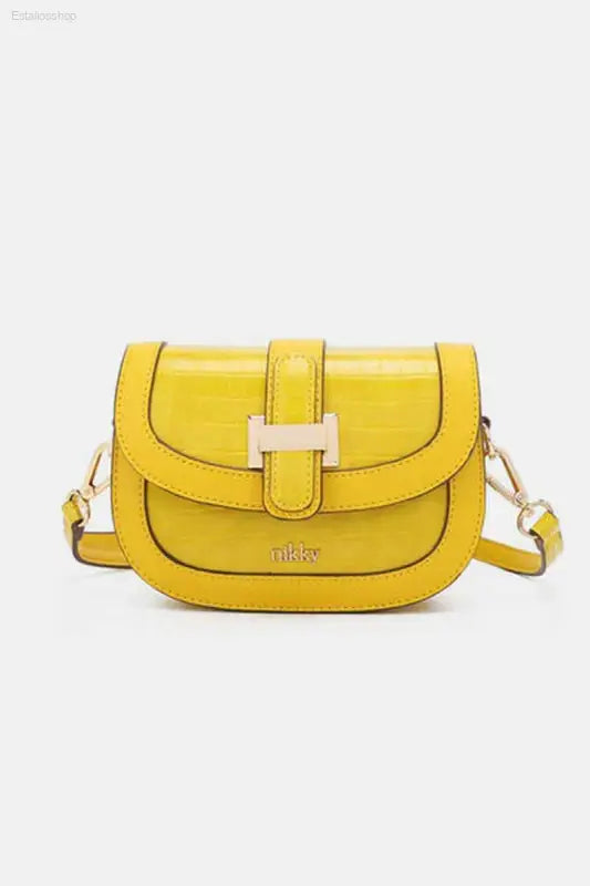 Nicole Lee USA Crocodile Embossed Crossbody Bag with Elegant Design for Modern Women - Estalios