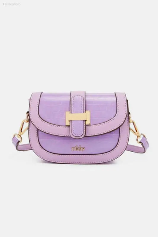 Nicole Lee USA Crocodile Embossed Crossbody Bag with Elegant Design for Modern Women - Estalios