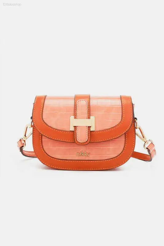 Nicole Lee USA Crocodile Embossed Crossbody Bag with Elegant Design for Modern Women - Estalios