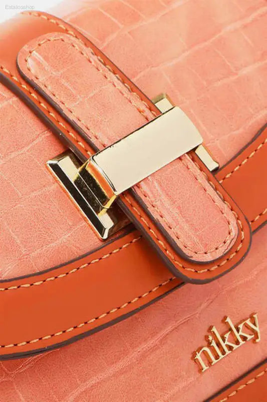 Nicole Lee USA Crocodile Embossed Crossbody Bag with Elegant Design for Modern Women - Estalios