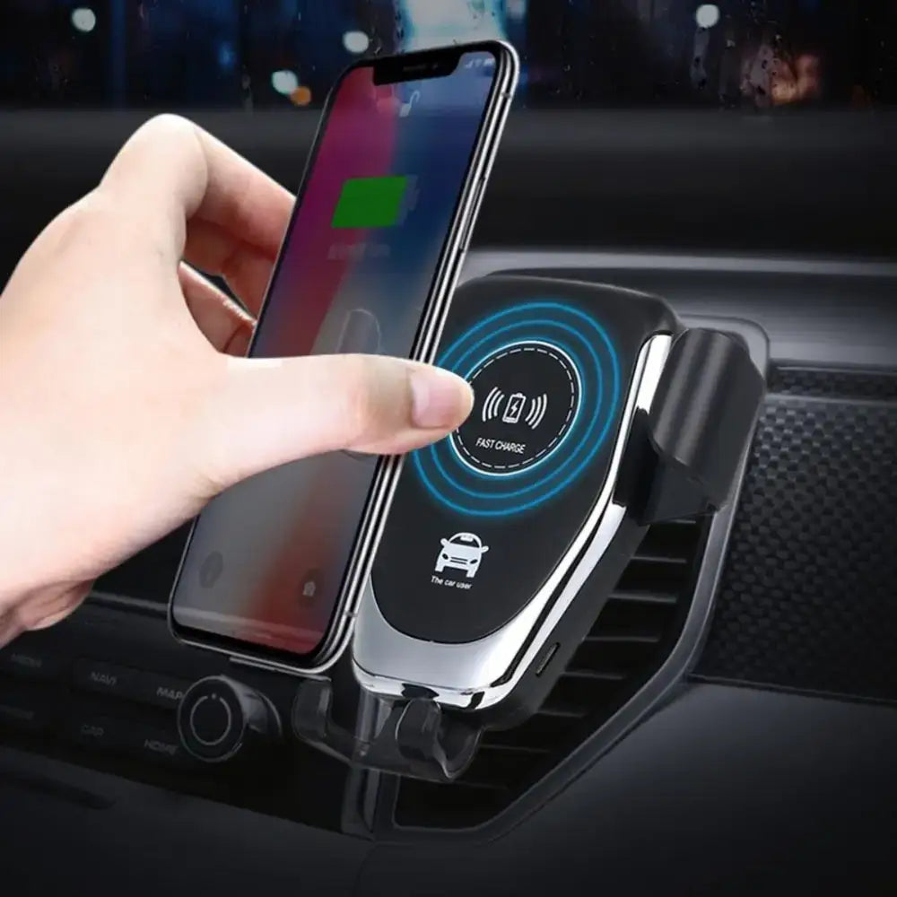 Ninja Dragon Universal Wireless Car Mount Holder for convenient charging on the go