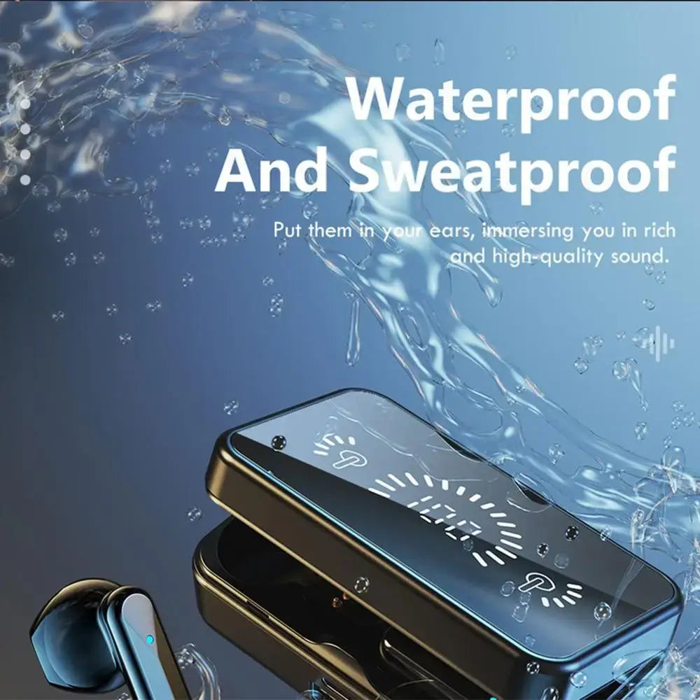 Waterproof and sweatproof Ninja Dragons True Wireless Bluetooth Earbuds with case