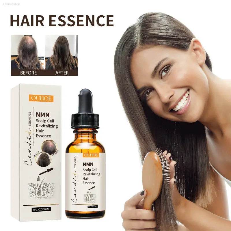 NMN Scalp Cell Revitalizing Hair Essence, Hair Care Strengthen And Strengthen Hair Repair Hair Root Thickening Hair Moisturizing Essence - Estalios