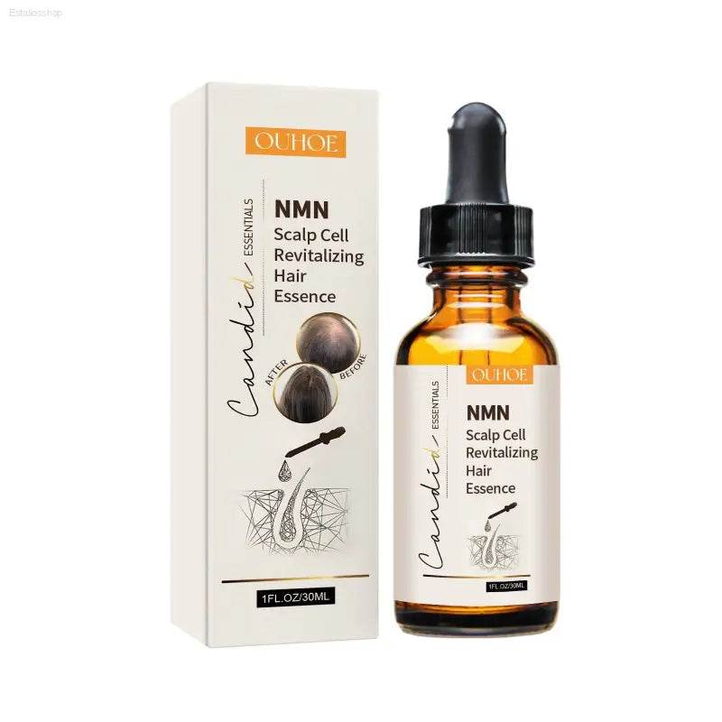 NMN Scalp Cell Revitalizing Hair Essence, Hair Care Strengthen And Strengthen Hair Repair Hair Root Thickening Hair Moisturizing Essence - Estalios