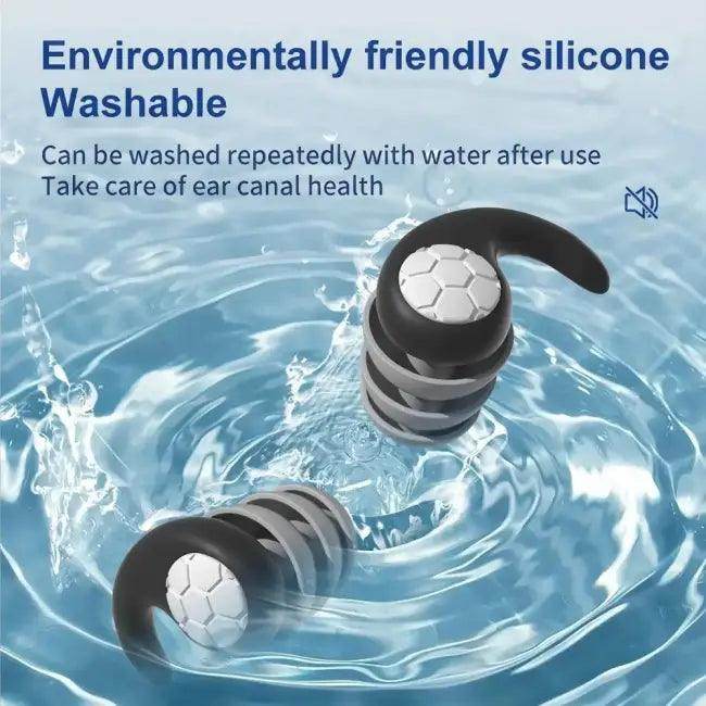 Noise-Canceling Soft Silicone Earplugs for Ultimate Comfort - Estalios