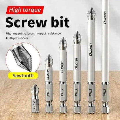 Ultimate Non-Slip Sawtooth and Glass Drill Bit Set for Precision - Estalios