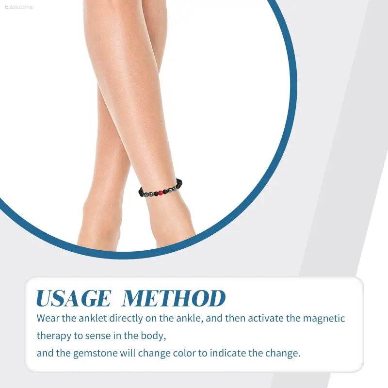 Nursing Foot Chain Anklet for Dizziness Relief and Health Care - Estalios