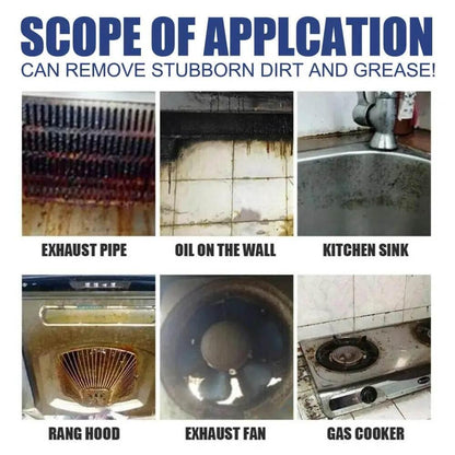 Oil Foam Cleaner Multi-Purpose for Tough Kitchen Stains - Estalios