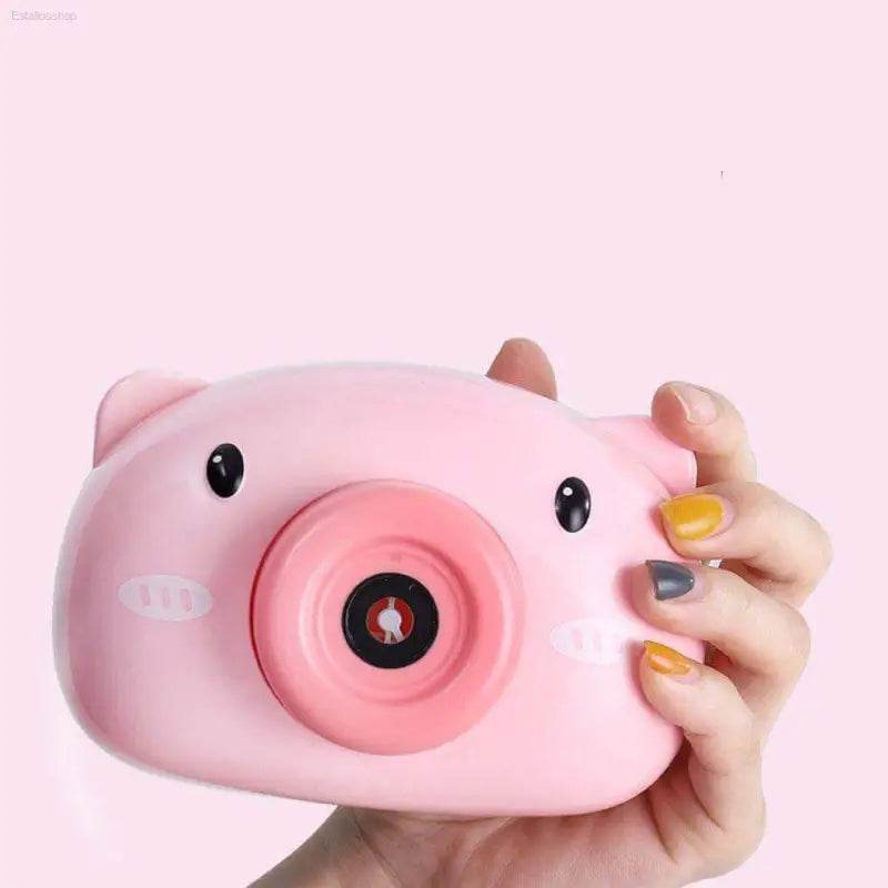 Oinktastic Bubble Fun: Get your Cute Pig Bubble Maker now Get Ready for Bubblemania with the Pink Pig Bubble Maker, a Whimsical Toy - Estalios