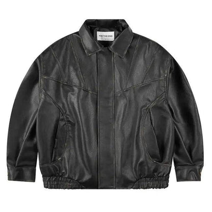 Leather Jackets in Olive Green and Black for Durability - Estalios