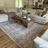Olive Holi-2304 Washable Area Rug for Easy Cleaning - Estalios