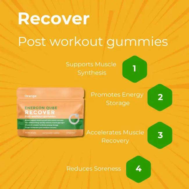Rev Up Recovery with Zesty Orange Workout Gummies for Energy - Estalios