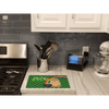 Orange Pomeranian St. Patrick's Day Decorative Cutting Board - Estalios