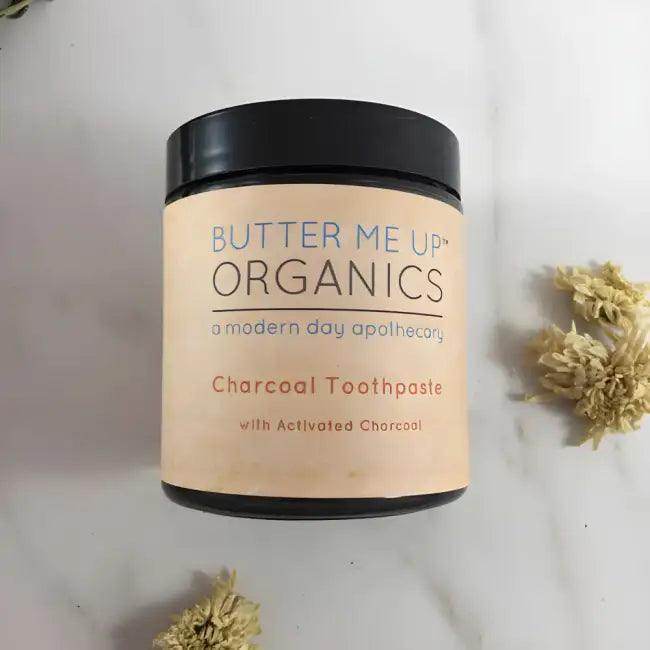 Ignite Your Smile with Dark Charcoal Toothpaste Jar for Deep Cleaning - Estalios