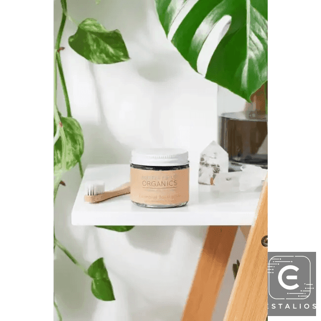 Ignite Your Smile with Dark Charcoal Toothpaste Jar for Deep Cleaning - Estalios
