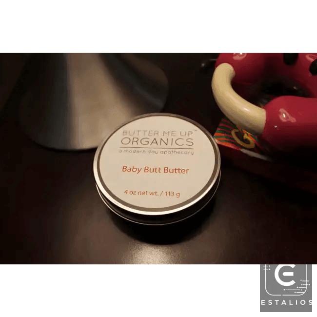Butt Bliss Baby Bottom Balm in a Zesty Tin for Soothing Relief - Estalios