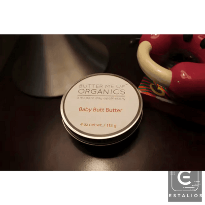 Butt Bliss Baby Bottom Balm in a Zesty Tin for Soothing Relief - Estalios