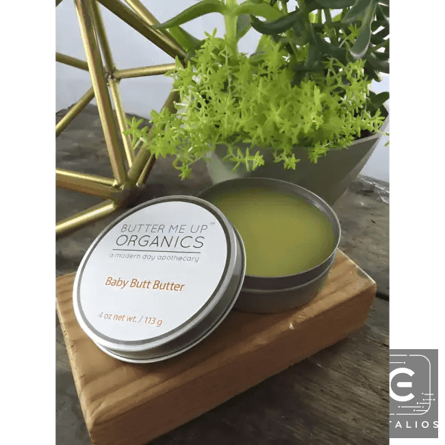 Butt Bliss Baby Bottom Balm in a Zesty Tin for Soothing Relief - Estalios