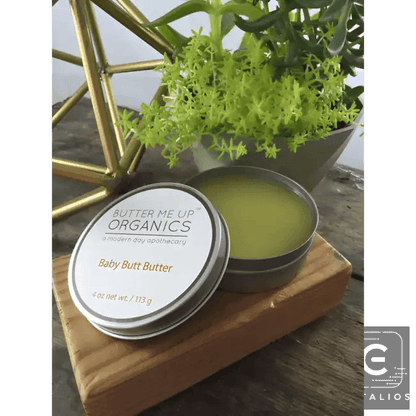 Butt Bliss Baby Bottom Balm in a Zesty Tin for Soothing Relief - Estalios