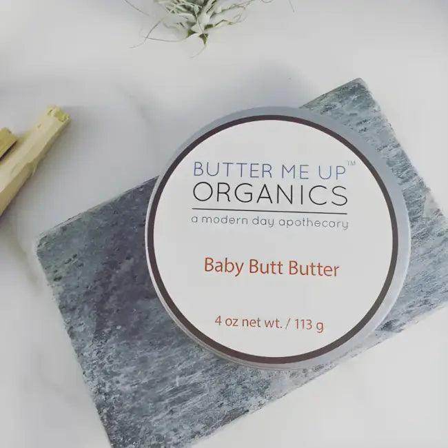 Butt Bliss Baby Bottom Balm in a Zesty Tin for Soothing Relief - Estalios