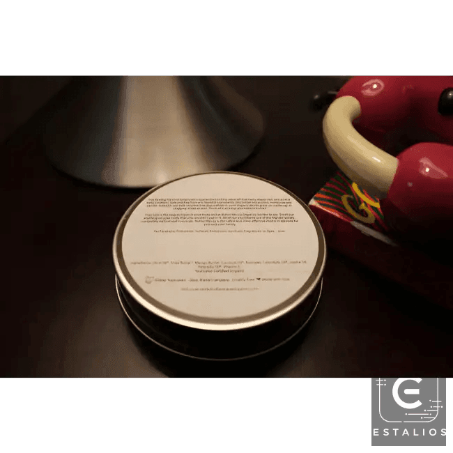 Butt Bliss Baby Bottom Balm in a Zesty Tin for Soothing Relief - Estalios