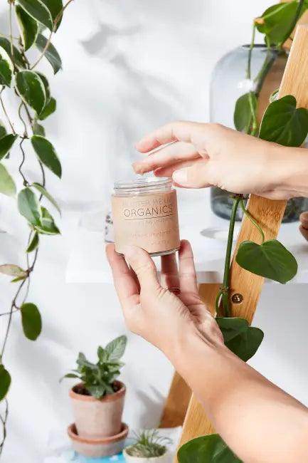 Organic Deodorant Sensitive in a Stylish Glass Jar for Comfort - Estalios