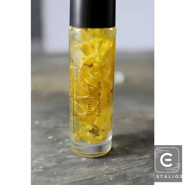 Golden Botanical Roll-On Reviver for Instant Energy Boost - Estalios