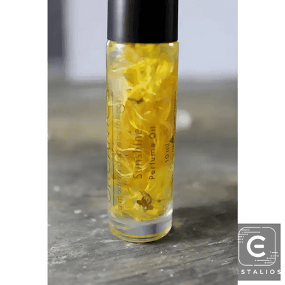 Golden Botanical Roll-On Reviver for Instant Energy Boost - Estalios