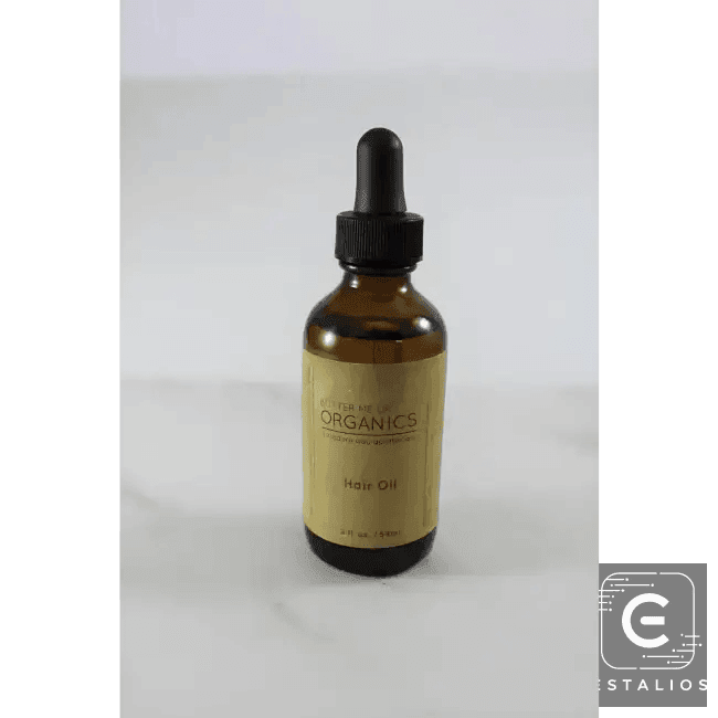 Organic Hair Oil in Amber Glass Bottle for Repair - Estalios