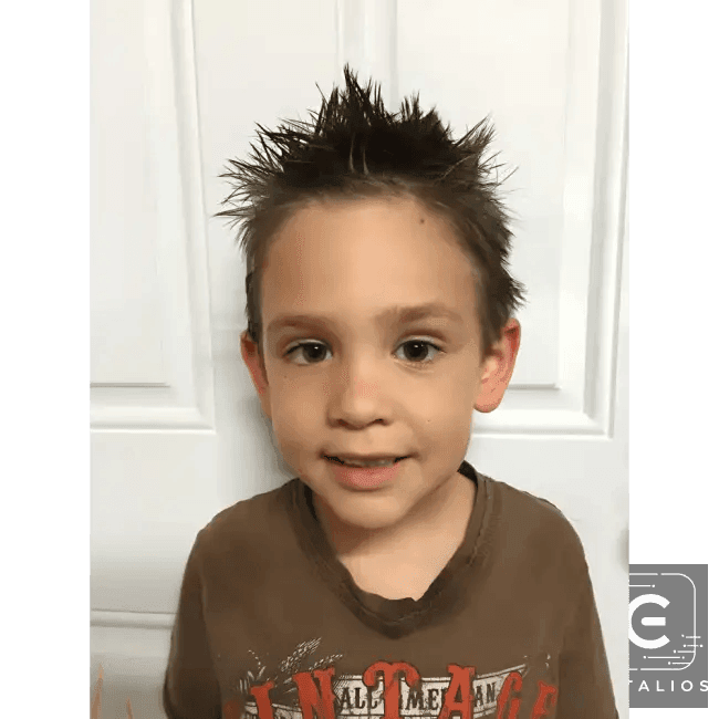 Organic Pomade Hair Wax in Stylish Tin for Boys' Style - Estalios