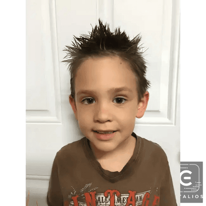 Organic Pomade Hair Wax in Stylish Tin for Boys' Style - Estalios