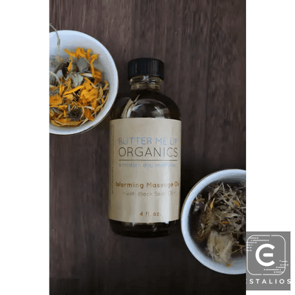 Organic Warming Massage Oil for Muscle Ache Relief - Estalios