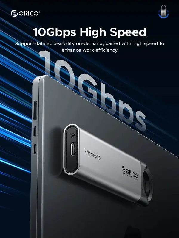 ORICO C10 1TB External SSD Up to 1050MB/S Portable Drive - Estalios