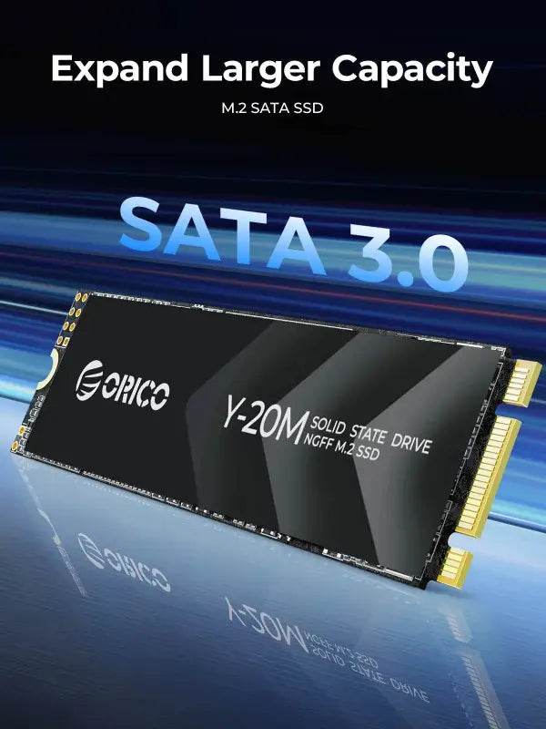 ORICO Y20M M.2 SATA SSD 1TB 2TB 4TB for Fast Storage Upgrade - Estalios