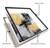 Modern Abstract Wall Art for Earth Tone Living Room Decor - Estalios