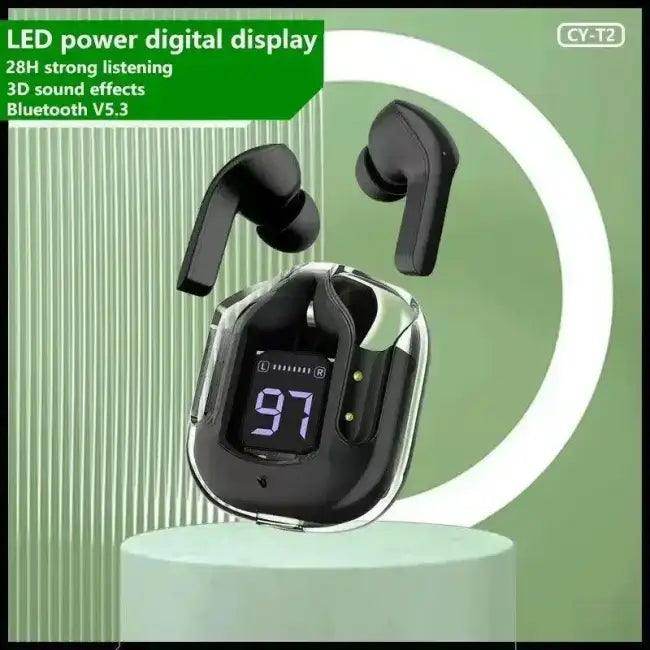 Original T2 Wireless Bluetooth Earbuds with Charging Case - Estalios