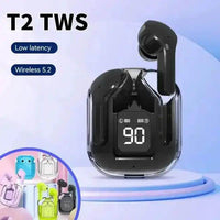 Original T2 Wireless Bluetooth Earbuds with Charging Case - Estalios