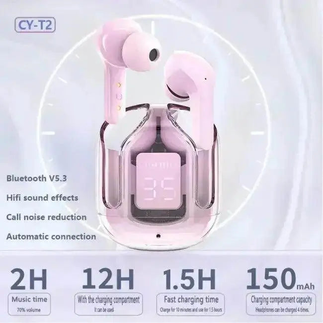 Trendy Wireless Earbuds with Superior Sound and Charging Cases for Fashion-Forward Audiophiles