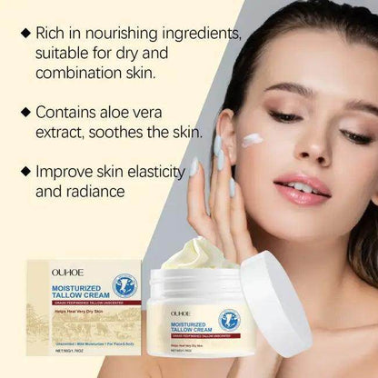 Dynamic Tallow Cream Unleash Radiant Moisture for Glowing Skin - Estalios