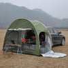 Unlock Adventure: Your Car Camping Tent Awaits! Gear up for unforgettable outdoor experiences with our Green and Black Car Camping Tent. Designed for convenience and durability - Estalios