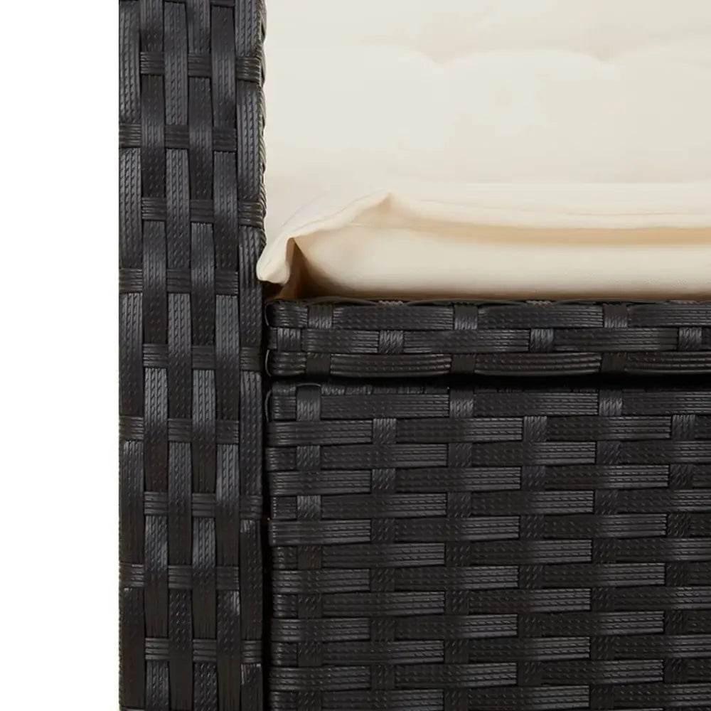 vidaXL 5 Piece Patio Dining Set with Cushions Comfort - Estalios