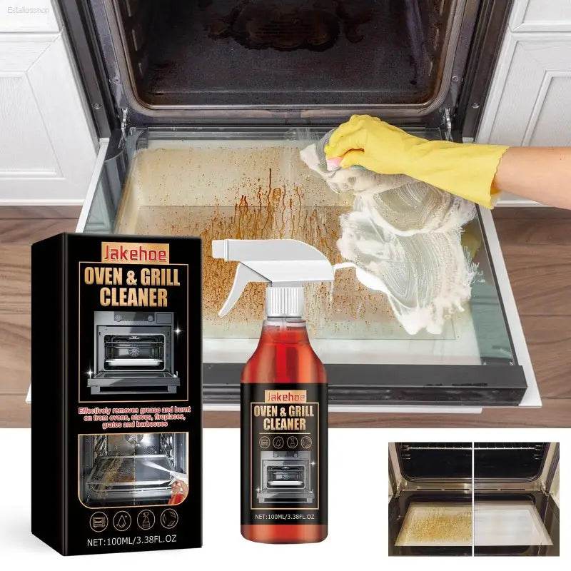 Oven & Grill Cleaner For Decontamination And Odor Removal - Estalios