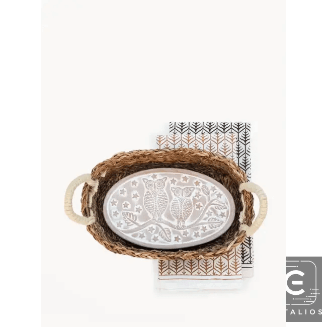 Owl-Inspired Ceramic Culinary Set for Stylish Baking - Estalios