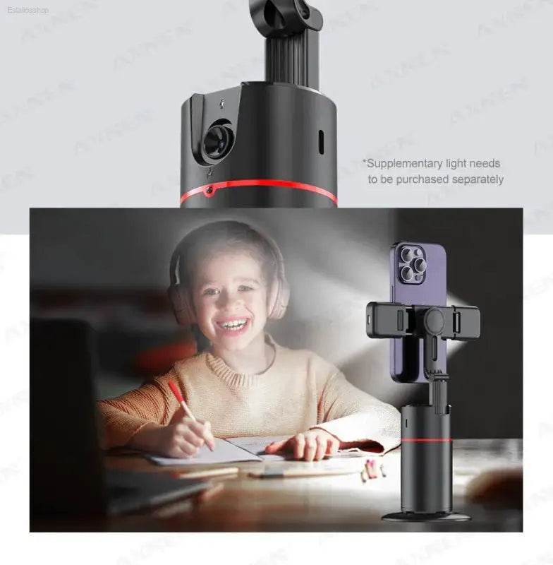 P02 360 Rotation Gimbal Stabilizer for Tiktok Live Selfies - Estalios