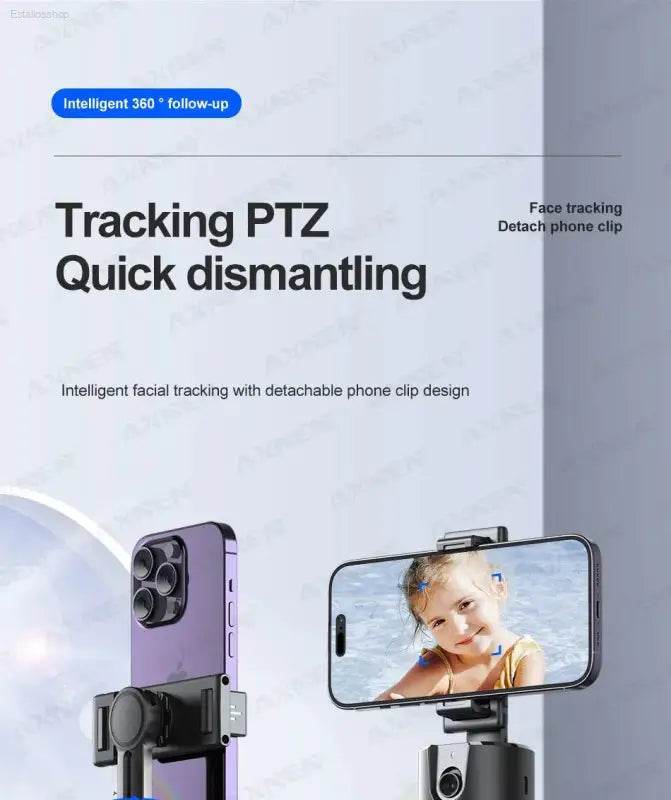 P02 360 Rotation Gimbal Stabilizer for Tiktok Live Selfies - Estalios