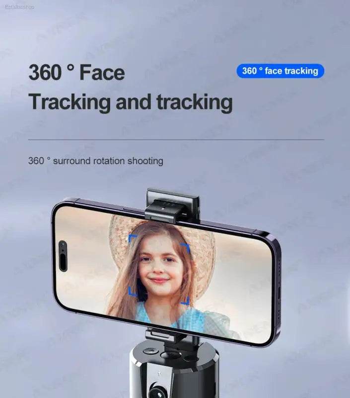 P02 360 Rotation Gimbal Stabilizer for Tiktok Live Selfies - Estalios