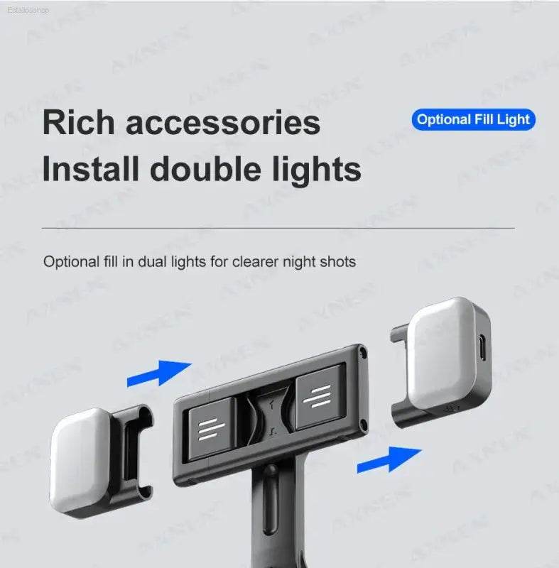 P02 360 Rotation Gimbal Stabilizer for Tiktok Live Selfies - Estalios