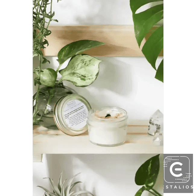 Rustic Garden Glow Shelf with Candles for Cozy Ambiance - Estalios